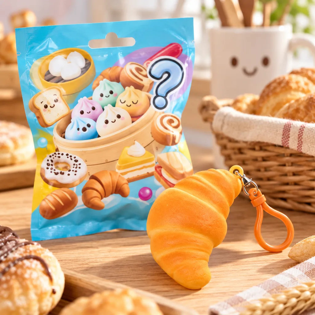 Squishy porte-clés pâtisserie