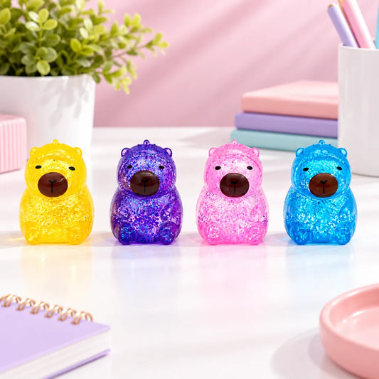 Squishy capybara paillettes
