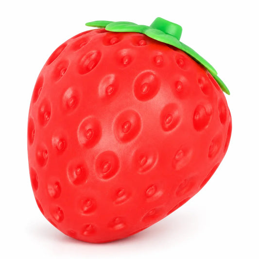 Fraise géante squishy anti-stress