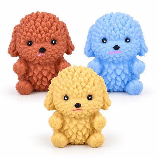 Squishy caniche extensible anti