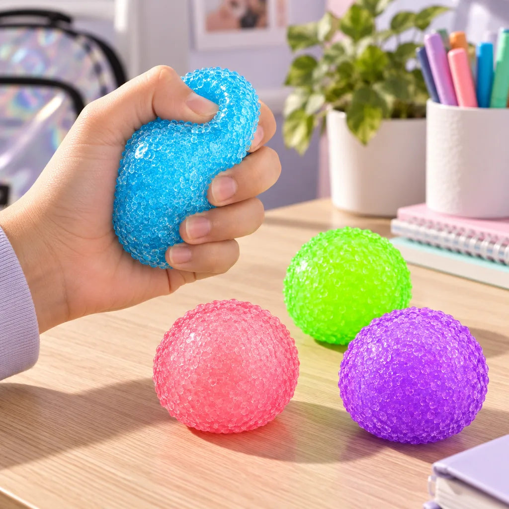 Balle anti stress glace