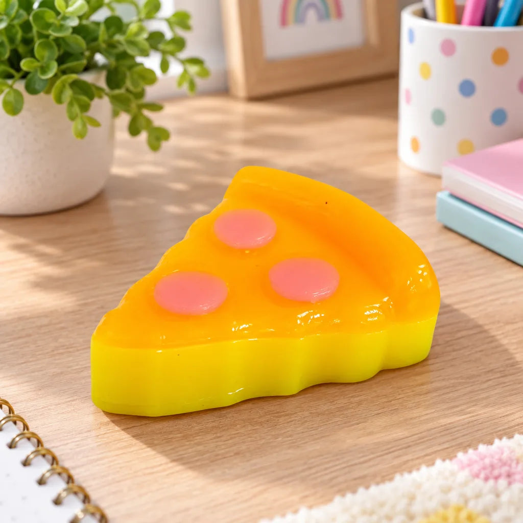 Squishy pizza anti-stress