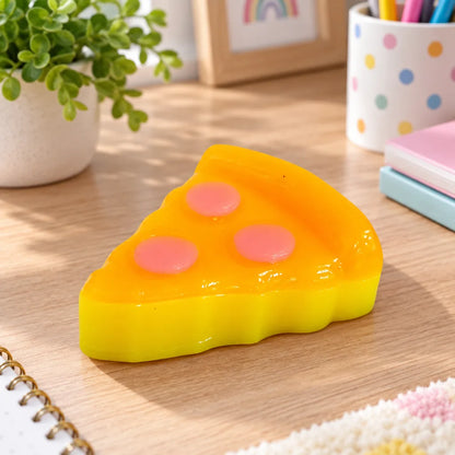 Squishy pizza anti-stress