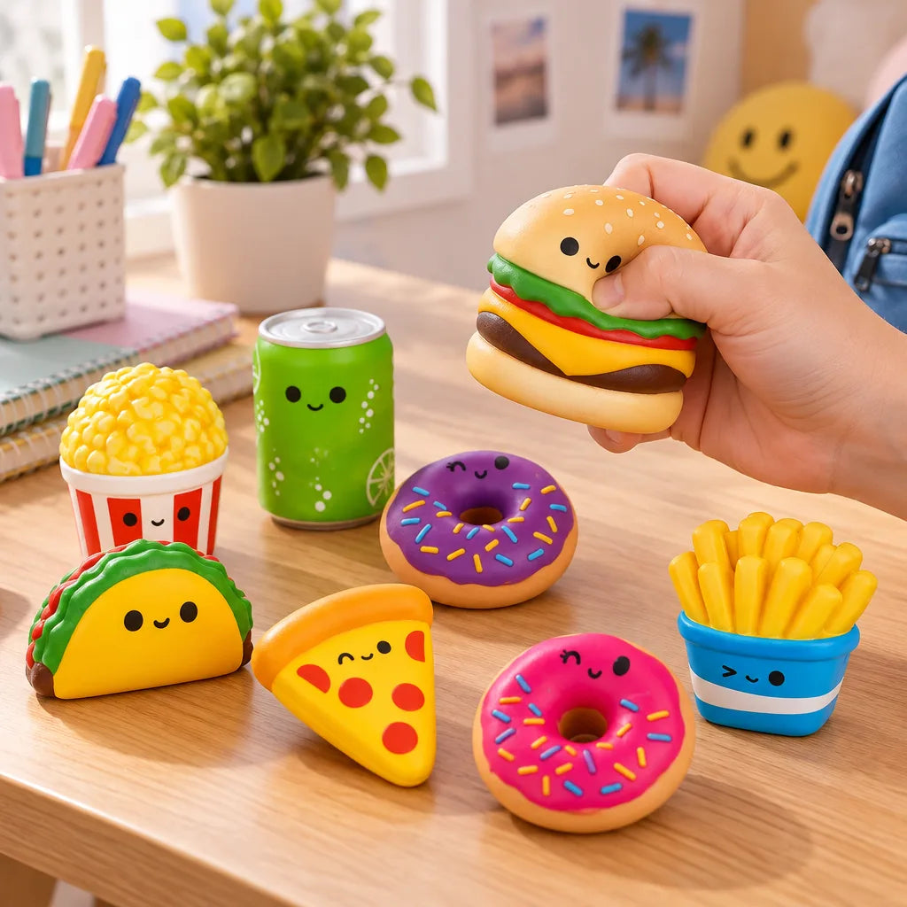 Squishy mystère fast food
