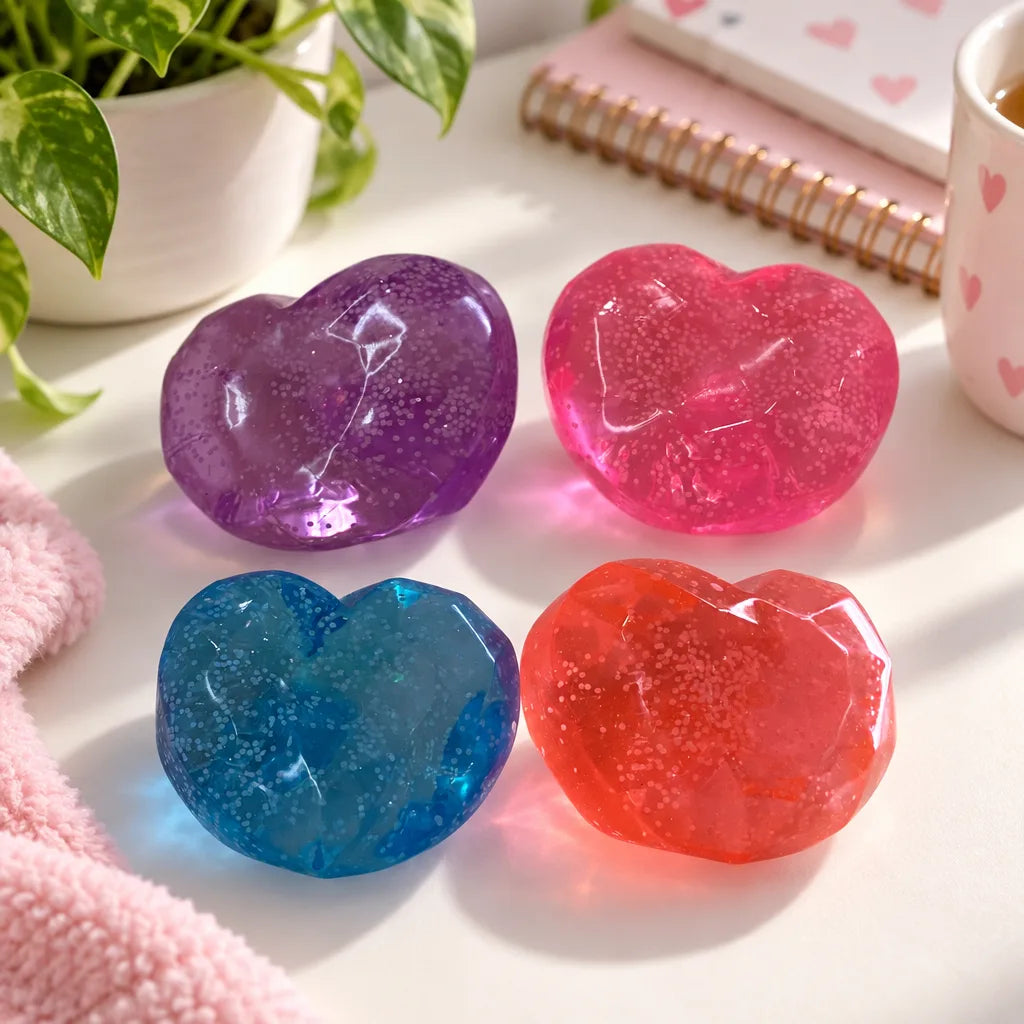 Squishy cœur sucre