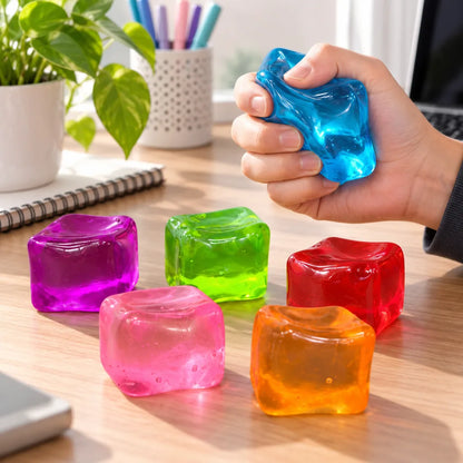Squishy cube glaçon anti