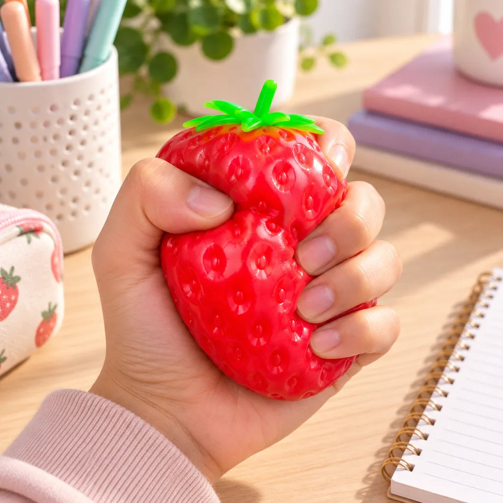 Squishy fraise crunchy