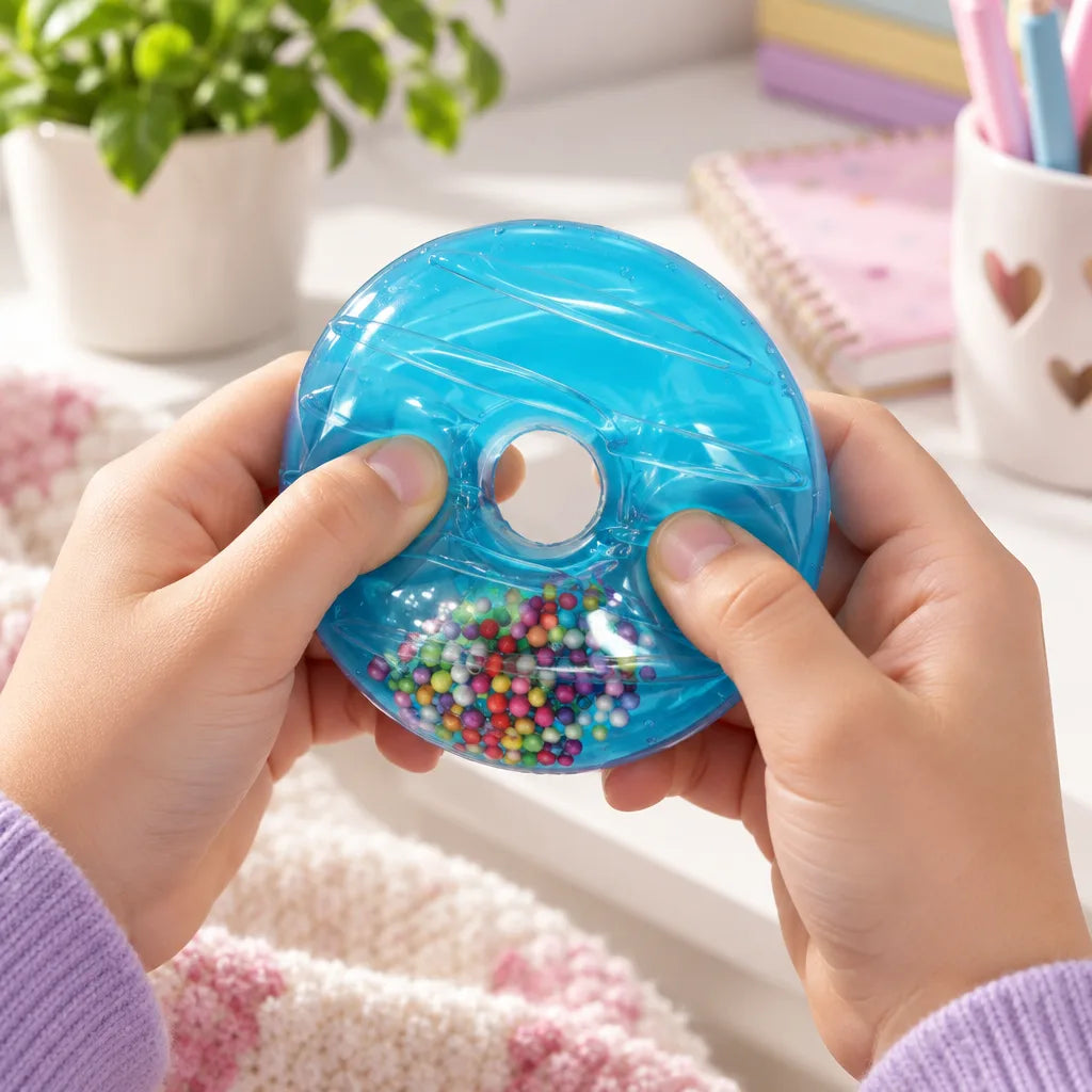 Squishy donut paillettes