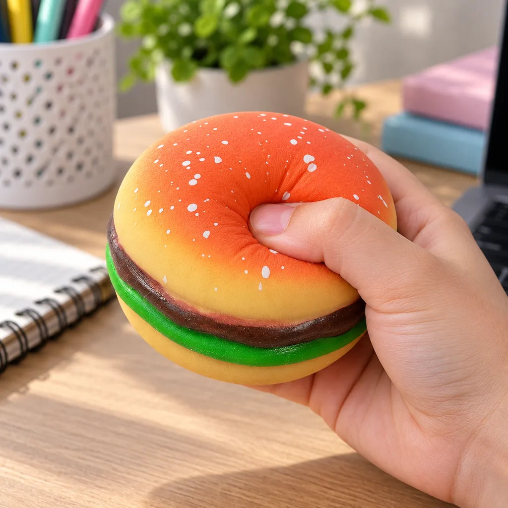 Squishy hamburger anti stress
