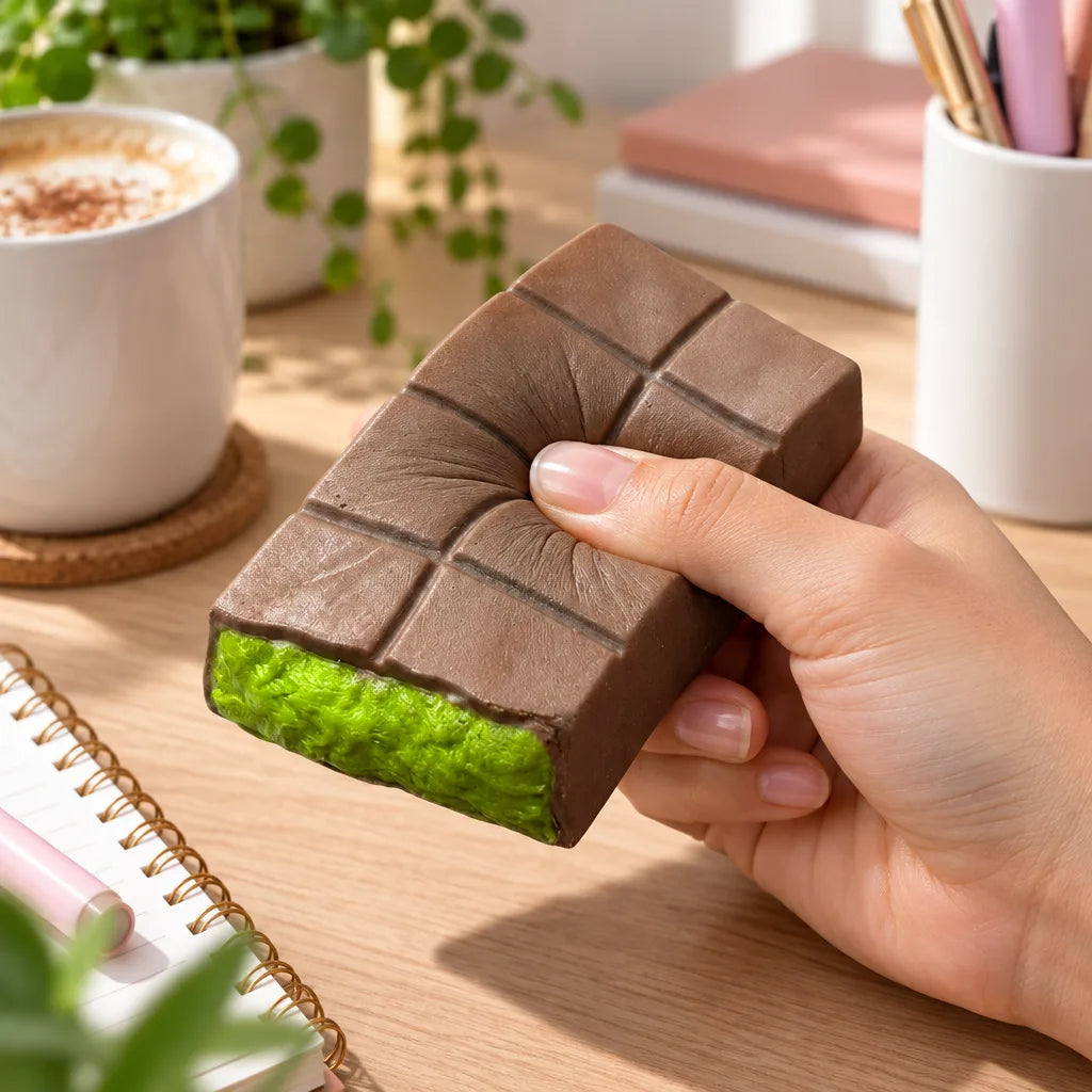 Squishy barre chocolat Dubai