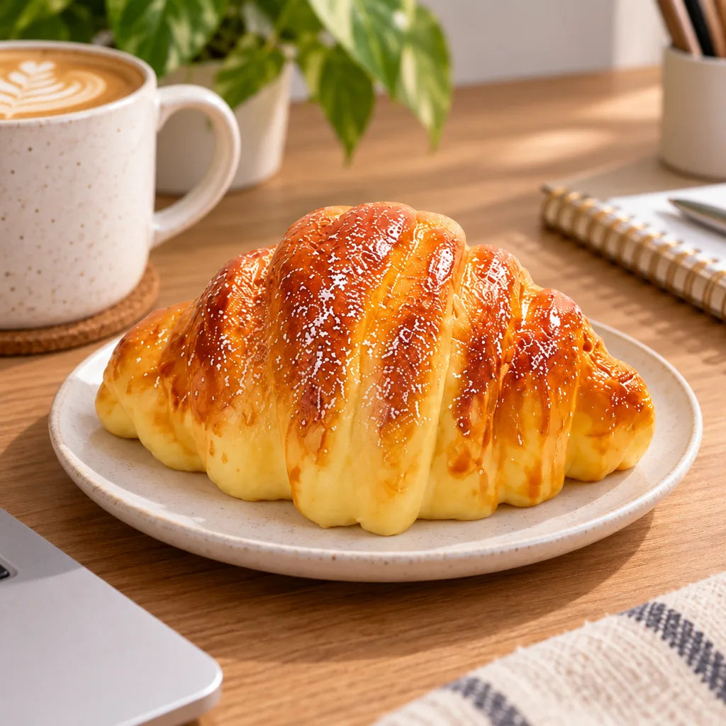 Squishy croissant anti stress