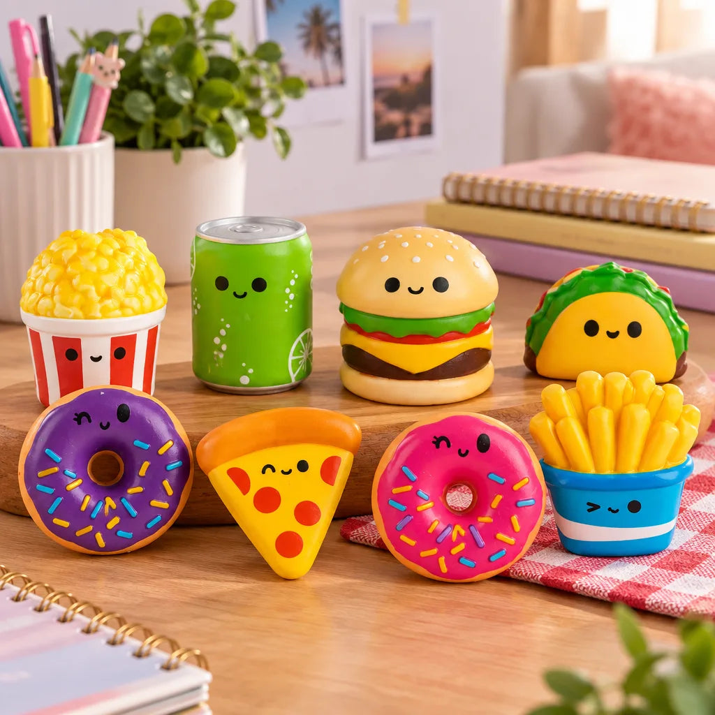 Squishy mystère fast food