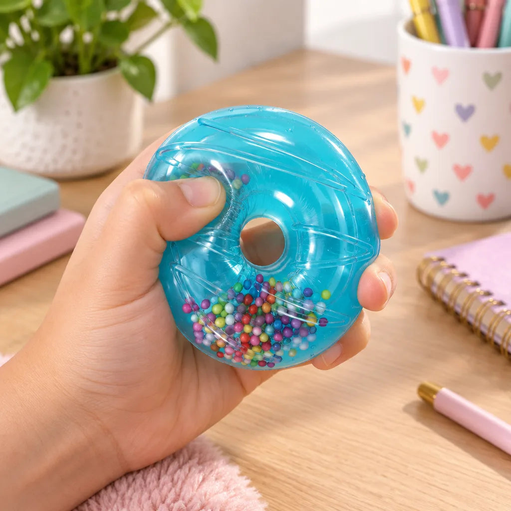 Squishy donut paillettes