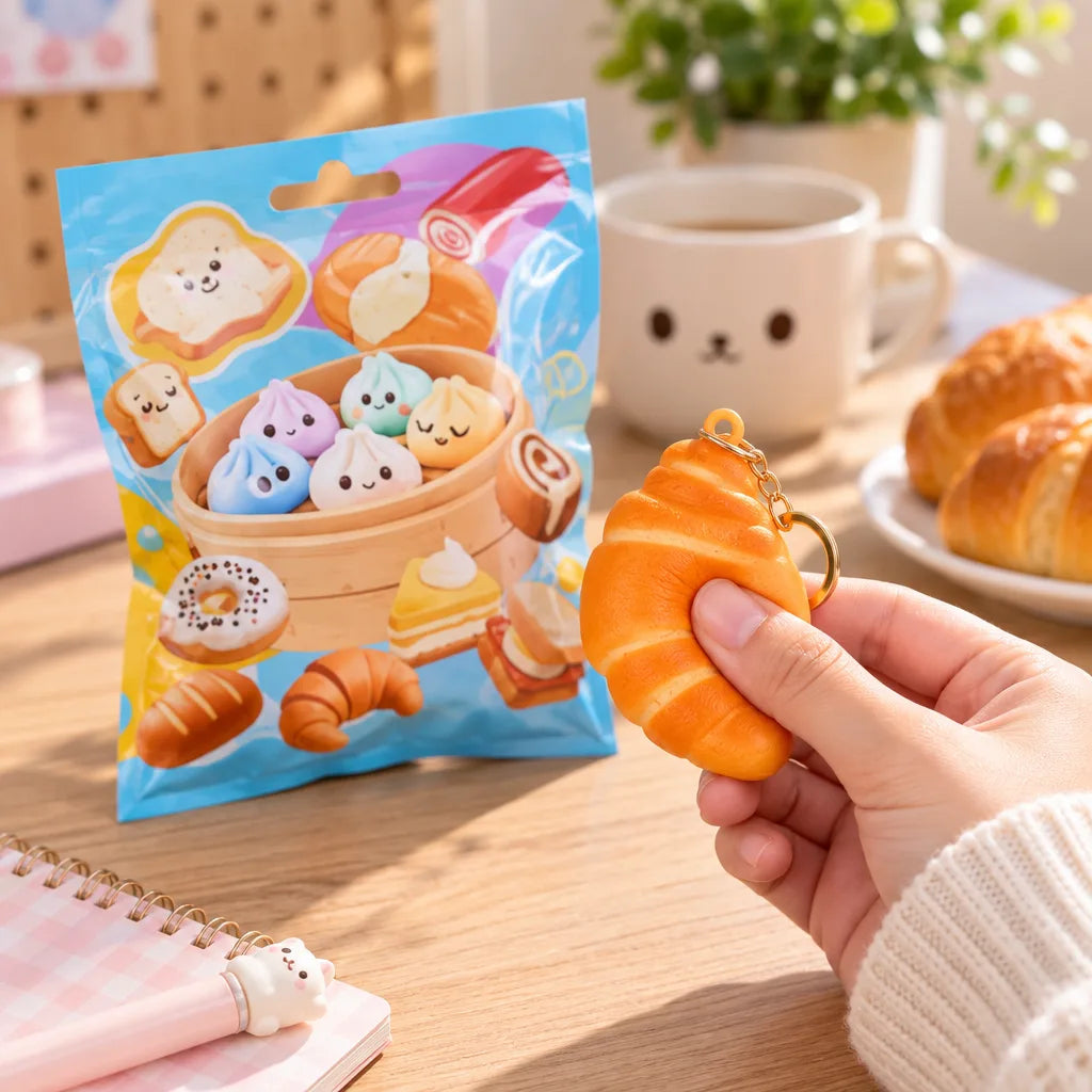 Squishy porte-clés pâtisserie