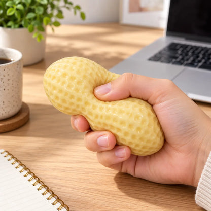 Squishy cacahuète anti-stress vaseline