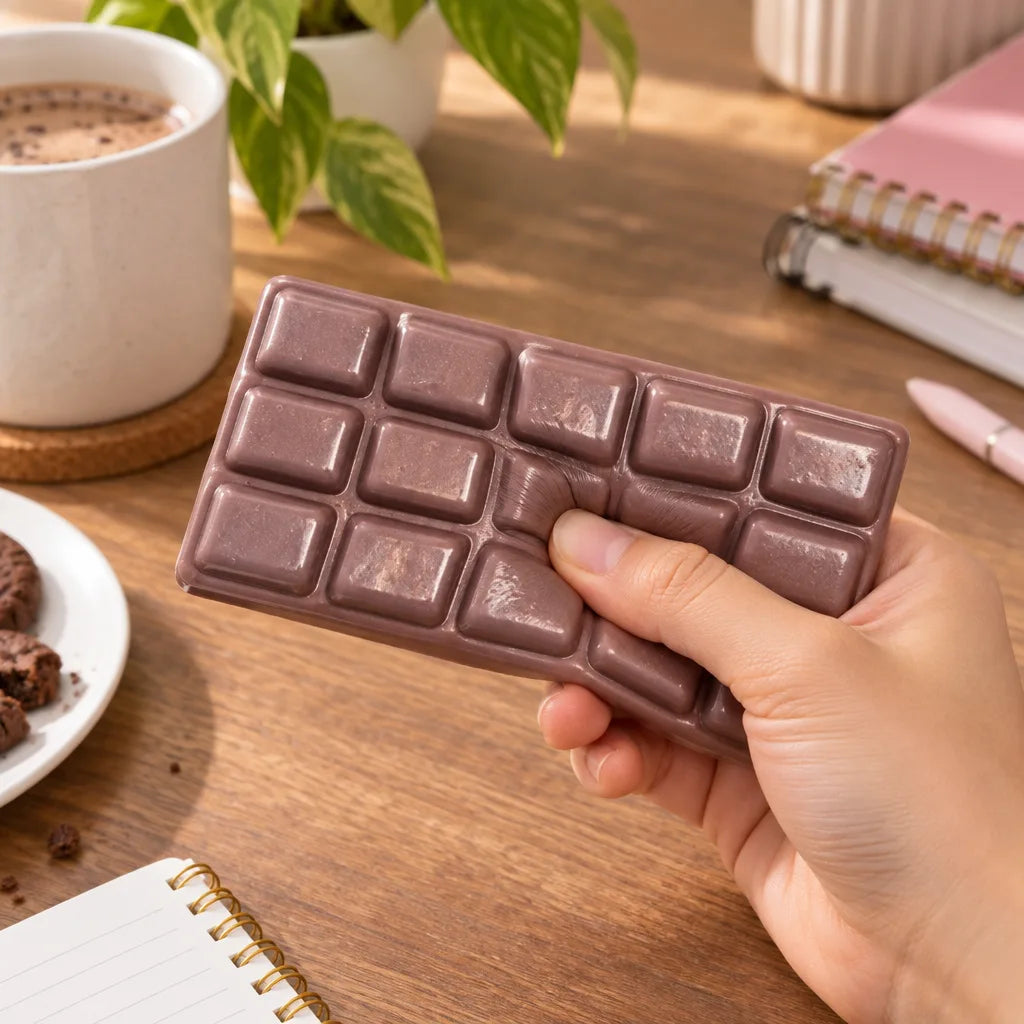 Squishy barre de chocolat