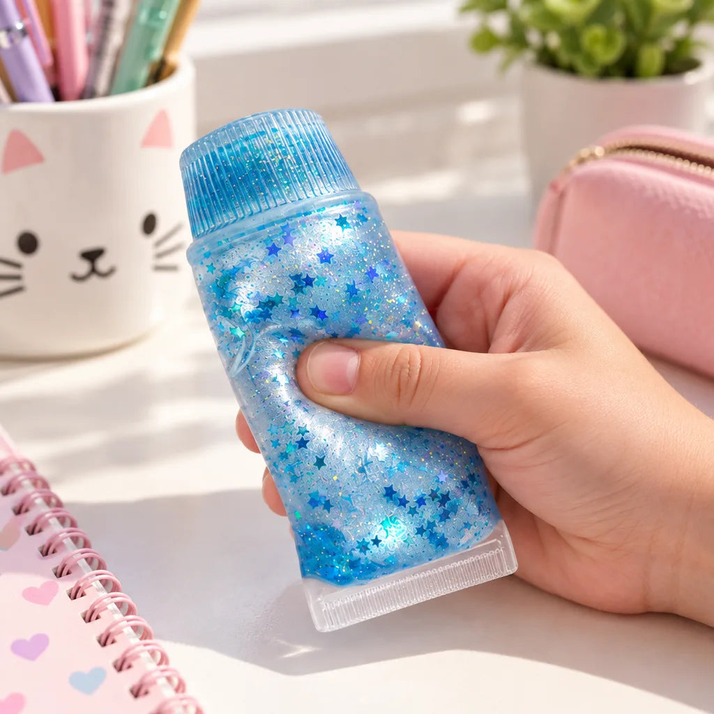 Squishy dentifrice surprise pailleté