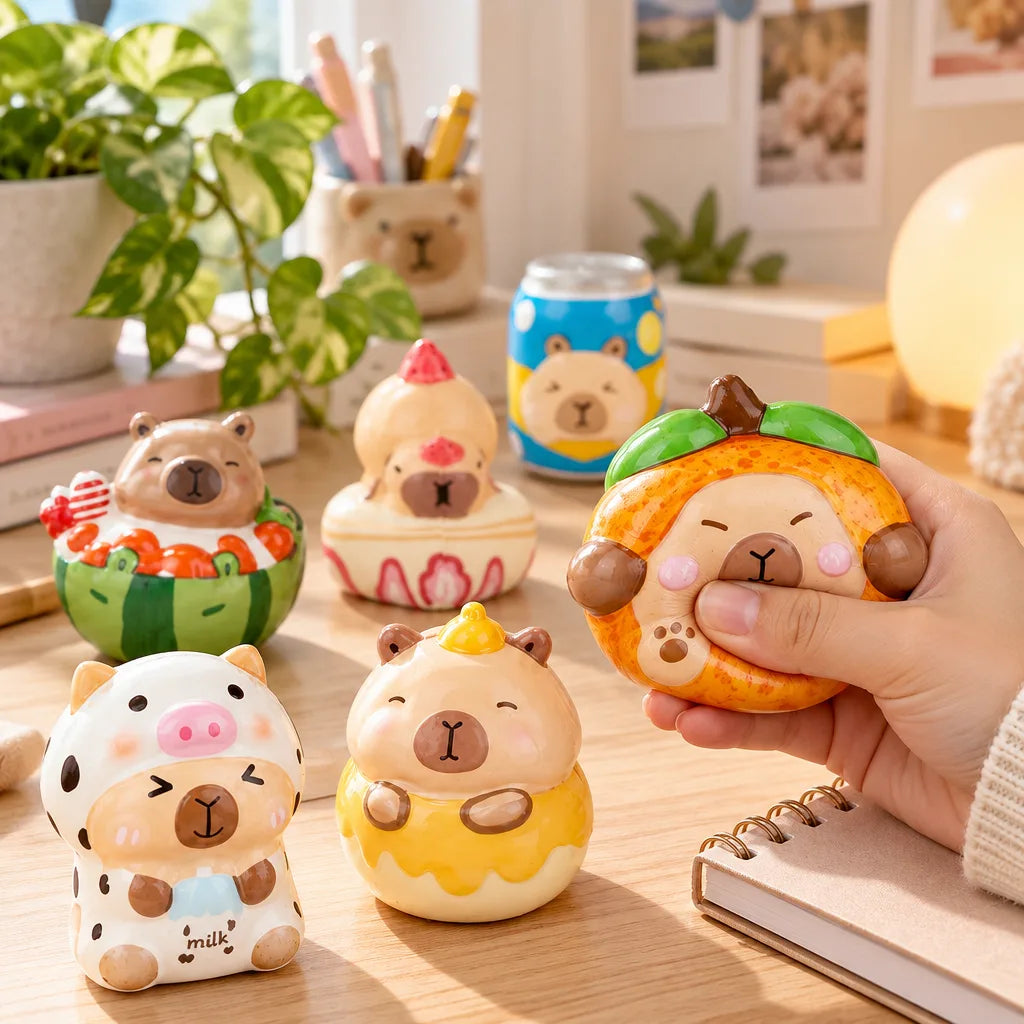Squishy Capybara Slow Rising