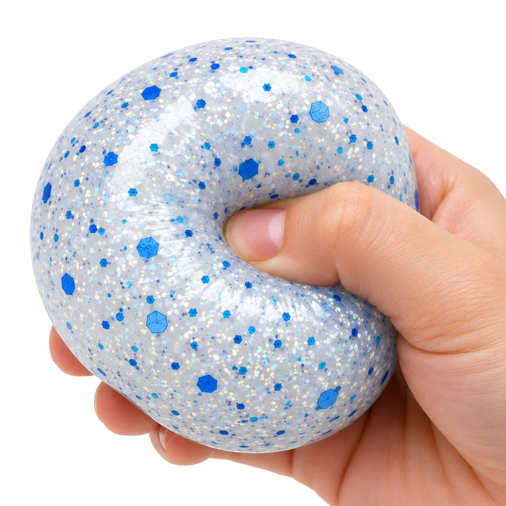 Balle antistress neigeuse
