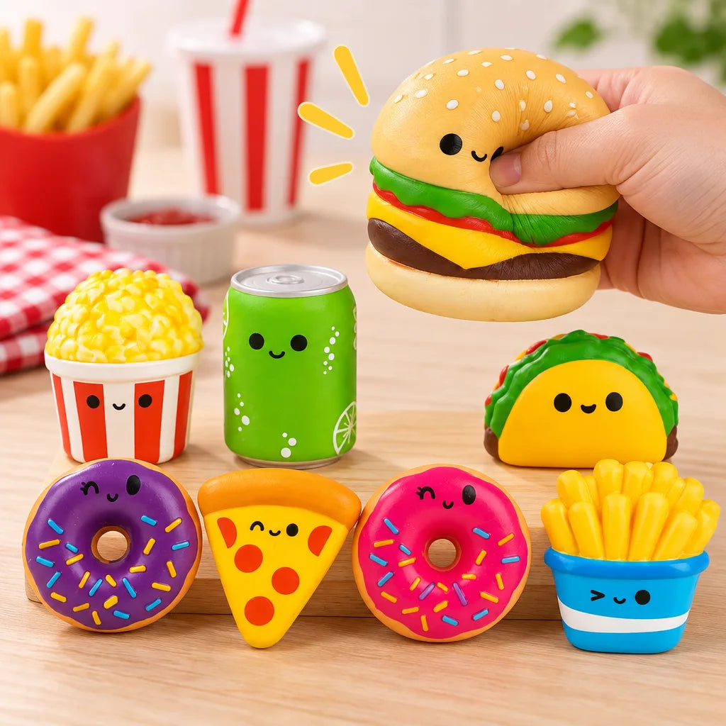 Squishy mystère fast food